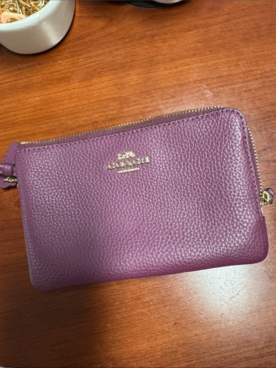Coach Handbags - Coach dual zip wrislet // 052345